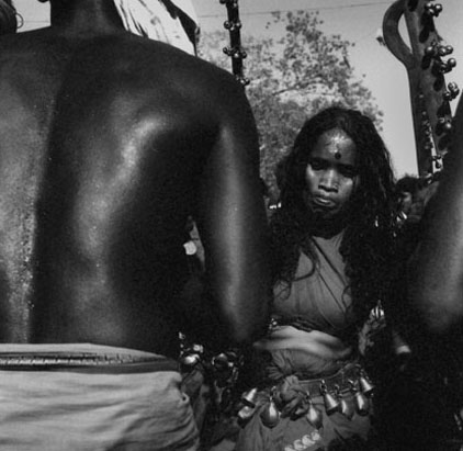 'Black Mother' - Heroine of Silapathikaram / Photography (C) Abul Kalam Azad / Bromoil prints / 2000